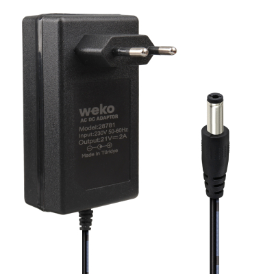 Зарядно Power supply 21V 2A  5.5x2.5mm