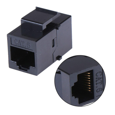Преход RJ45 8P8C женски, RJ-45 8P8C женски CAT6