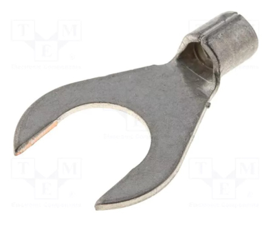 ST-099/6 Tip: fork; M10; 4÷6mm2; crimped; for cable; non-insulated; tinned