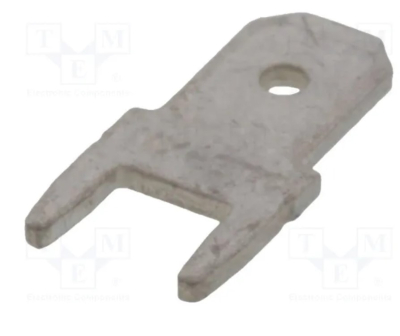19708-4011 Terminal: flat; 4.75mm; 0.81mm; non-insulated; THT; brass; tinned