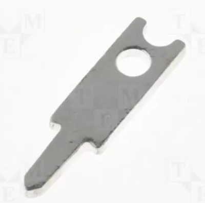 LST1506 Terminal: flat; 2.8mm; 0.8mm; male; THT; brass; silver plated Manufacturer part number:60-1506-11/0030