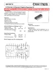 CXA1792S DIP-22