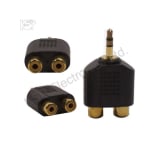 AD-133Gold  2RCA to 3.5mm Jack AC-011