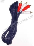 CABLE 2/2RCA 3m GOLD