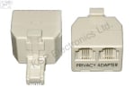 AVD 202-4P RJ11 6P4C Privacy& security