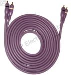 CABLE 2/2RCA 5m  BLUE