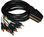 Cablu SCART-6RCA 1M în blister