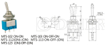 SWITCH CK  MTS-102 ON/ON 3PIN SMALL