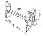 TV Wall Stand BRACKET STTV TTS-L312N-200