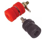 BANANA SOCKET 4mm B95 RED/BLACK