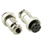 Air connector GX16-8pin Female 16mm