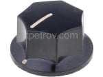 Potentiometer knob 33.5x17.5 Ф6 mm VR167