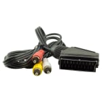 SCART-3RCA Cable 1.25m