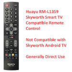 RC RM-L1359 SKYWORTH Universal