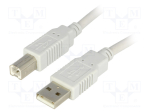 CABLE USB A USB B  PRINTER 5m