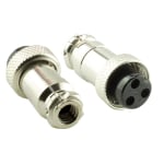 Air connector GX16-3pin Female 16mm