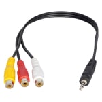 CABLU JACK 3.5mm la 3RCA female 16539