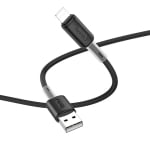 CABLE SILICON USB to IPHONE 1.0m 6A