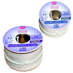 Cablu Coaxial RG6 U4 1mm 64x0.12 ALB