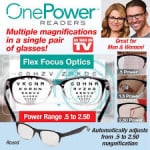 Ochelari ONE POWER READERS +0.5 +2.5