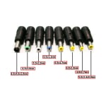 Set 8 bucăți conectori de alimentare pentru laptop