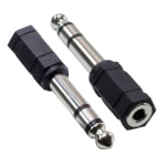 Adaptor stereo 6,3 mm mascul - 3,5 mm mamă