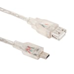 CABLE  USB A Famele/Mini USB 5P M