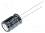 Condensator electric 100MF 50V 105°C ESR scăzut