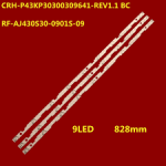 Led Backlight RF-AJ430S30-0901S-09 A1 set-3 ES-851