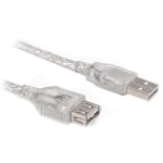 CABLE USB MALE USB FEMALE 3m