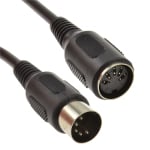 CABLE 5 DIN female- 5 DIN male 180\'  3m