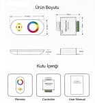 Led RGB Ccontrol 12V Touch10995