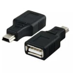 Adaptor USB 2.0 AF LA MINI USB MASCUL OTG