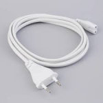 CABLE AC 2x0.75mm2 2m White