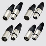 NB-2605  4pins CANON XLR Female