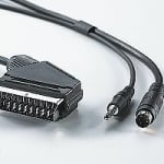 CABLU SCART-3.5mm M + S-Video 3m