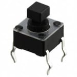 Tact Switch 4P 6x6 h7mm SW M12