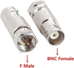 BNC Fe to F Con Male ADAPTER