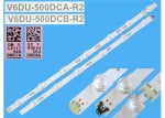 Led backlight V6DU-500DCA-B set LED642-3 snl0791t