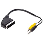 CABLU SCART-2x3.5mm 4 pini 1.2m