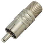 CONECTOR F FEMEI LA RCA MASCUL