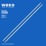 LED Backlight V500D2-LS1-TREM2 set50280