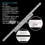 Lumină de fundal LED 55HR330M08-55HR330M16 Set unic-6