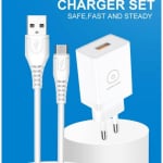 ADAPTATOR T66 USB 3.5A+CABLU IPHONE