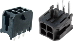 Конектор:  мъжки; PIN: 4; 2x3; 8.5A ъглов