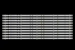 LED Backlight CY-55DN-2W-33V-300MAL set-10 ES-3713