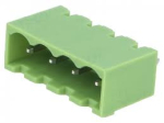 Pcb клема  с 4 пина TBG-5-KW-4P-GN
