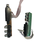 SCART 17 + PCB + CABLE 9 PINS + PLUG 10 PINS