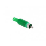 CC-005 Green RCA male plug