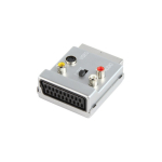 MX-211 M/F+3RCA +SCART+SVHS silver